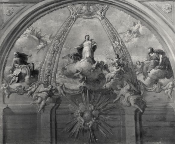 Bob Jones University Museum and Gallery Photographic Studios — Placido Costanzi (ca. 1690-1759) The Assumption of the Virgin — insieme